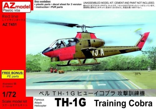 Przejdź do produktu AZ MODEL AZ 7451 - 1:72 TH-1G Training Cobra