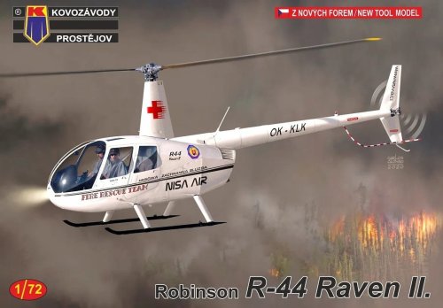 Przejdź do produktu KOVOZAVODY 0215 - 1:72 Robinson R-44 Raven II