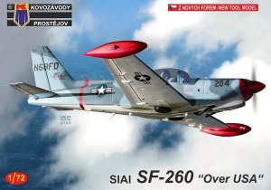 KOVOZAVODY 0209 - 1:72 SIAI SF-260 - Over USA