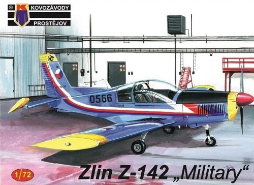 Przejdź do produktu KOVOZAVODY 0143 - 1:72 Zlin Z-142 Military