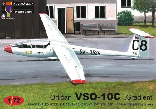 Przejdź do produktu KOVOZAVODY 0135 - 1:72 Orlican VSO-10C Gradient