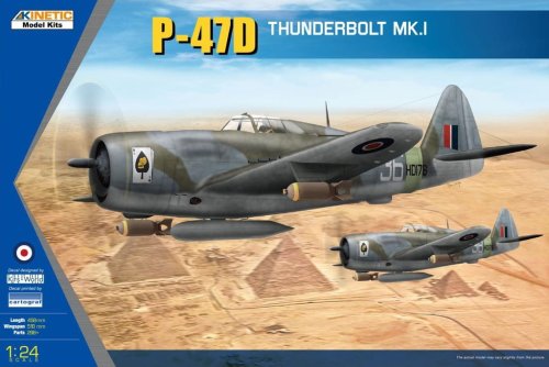 Przejdź do produktu KINETIC 3212 - 1:24 P-47D Thunderbolt Mk.I