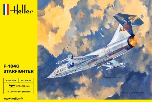 Przejdź do produktu HELLER 30520 - 1:48 F-104G Starfighter