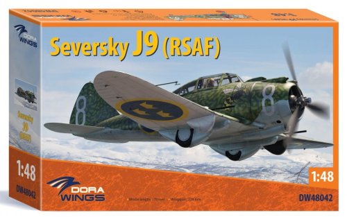 Przejdź do produktu DORA WINGS DW 48042 - 1:48 Seversky J9 (RSAF)