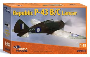 DORA WINGS DW 48034 - 1:48 Republic P-43B/C Lancer