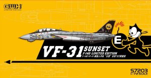 GREAT WALL HOBBY S7203 - 1:72 VF-31 Sunset F-14D Limited Edition