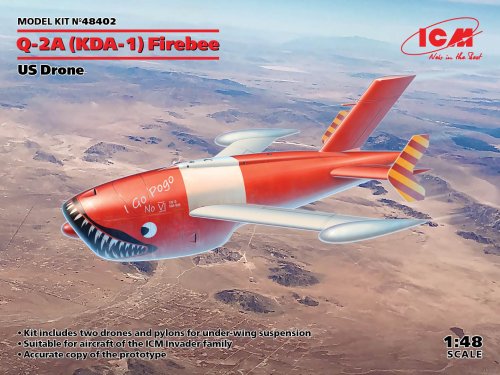 Przejdź do produktu ICM 48402 - 1:48 Q-2A (KDA-1) Firebee US Drone