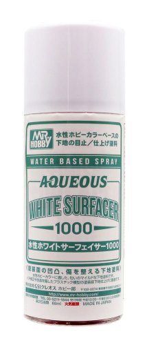 Przejdź do produktu Mr.Hobby B612 - Podkład biały Mr. Aqueous Surfacer 1000 White w sprayu 170 ml