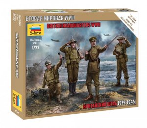ZVEZDA 6174 - 1:72 British Headquarters WWII