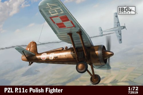 Przejdź do produktu IBG 72519 - 1:72 PZL P.11c Polish Fighter