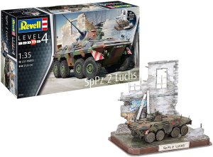 REVELL 03321 - 1:35 SpPz2 Luchs & 3D Puzzle Diorama