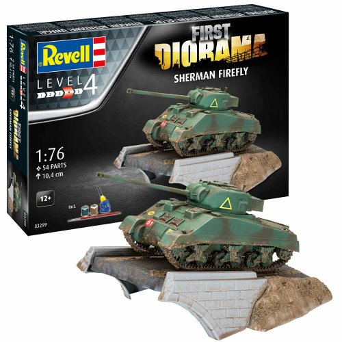 Przejdź do produktu REVELL 03299 - 1:76 Sherman Firefly - First Diorama