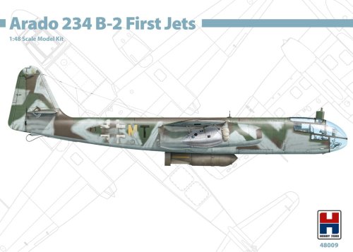 Przejdź do produktu HOBBY 2000 48009 - 1:48 Arado 234 B-2 First Jets