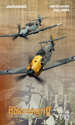 Przejdź do produktu EDUARD 2136 - 1:72 Adlerangriff - Messerschmitt Bf 109E - Dual Combo Limited Edition