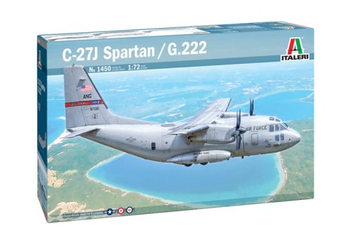 Przejdź do produktu ITALERI 1450 - 1:72 C-27J Spartan / G.222