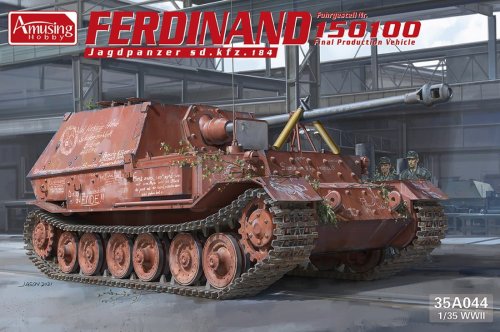 Przejdź do produktu AMUSING HOBBY 35A044 - 1:35 Ferdinand Jagdpanzer sd.kfz. 184 Final Production Vehicle No.15100