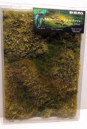Przejdź do produktu BSM 400118 - Mata trawiasta samoprzylepna 21,5 x 15,5 cm - Grass Mat Meadow Thickets