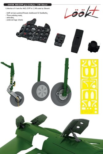 Przejdź do produktu EDUARD 644108 - 1:48 MiG-21PF grey LööKplus