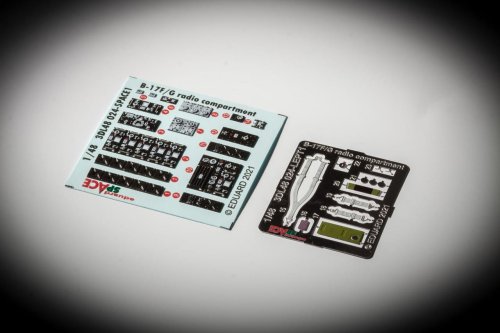 Przejdź do produktu EDUARD 3DL48024 - 1:48 B-17F/G radio compartment - Space 3D Decals + PE