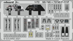 EDUARD SS745 - 1:72 F-111F