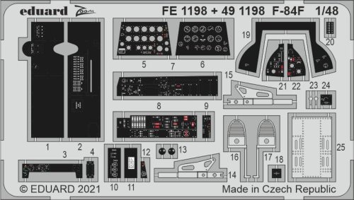Przejdź do produktu EDUARD FE1198 - 1:48 F-84F
