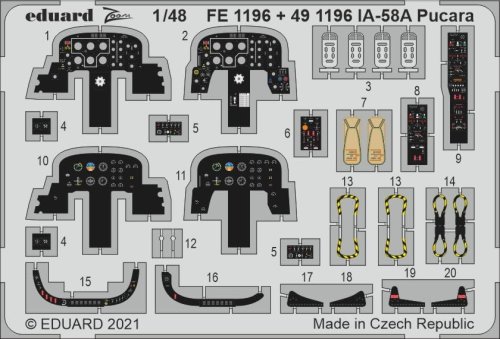 Przejdź do produktu EDUARD FE1196 - 1:48 IA-58A Pucara