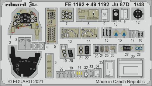 Przejdź do produktu EDUARD FE1192 - 1:48 Ju 87D