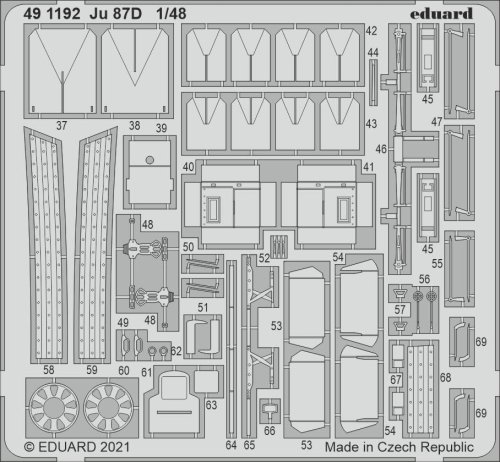 Przejdź do produktu EDUARD 491192 - 1:48 Ju 87D