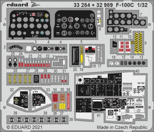 Przejdź do produktu EDUARD 33284 - 1:32 F-100C
