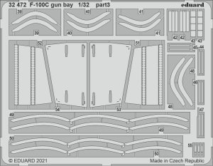 EDUARD 32472 - 1:32 F-100C gun bay