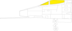 EDUARD JX278 - 1:32 F-100C TFace
