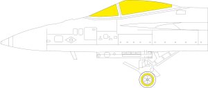 EDUARD EX787 - 1:48 F/A-18E TFace