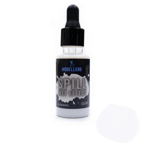 Przejdź do produktu MODELLERS WORLD MWE004 - Płyn do weatheringu - Spill wet effect Clear - 30 ml