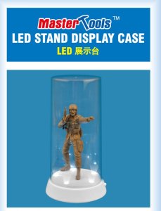 TRUMPETER 09864 - Podstawka do modeli z oświetleniem LED, wymiary 84 x 185 mm