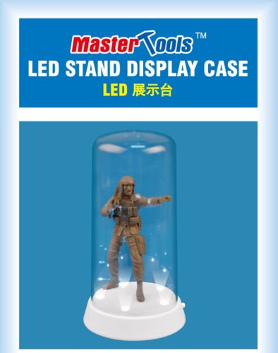Przejdź do produktu TRUMPETER 09863 - Podstawka do modeli z oświetleniem LED, wymiary 84 x 185 mm