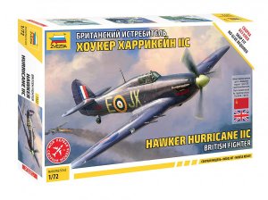 ZVEZDA 7322 - 1:72 Hawker Hurricane IIC - British Fighter