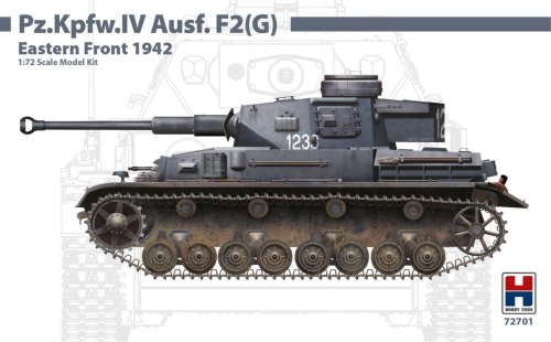 Przejdź do produktu HOBBY 2000 72701 - 1:72 Pz.Kpfw.IV Ausf.F2 (G) Eastern Front 1942