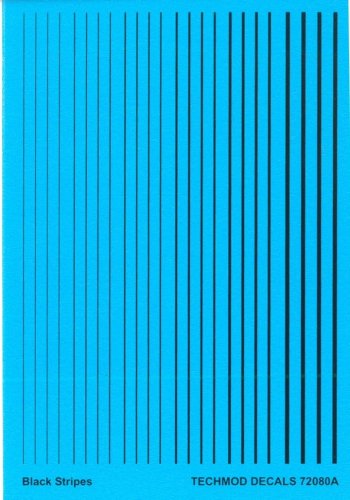Przejdź do produktu TECHMOD 72080 - 1:72 Black Stripes