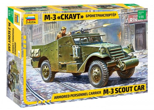 Przejdź do produktu ZVEZDA 3519 - 1:35 M3 Armored Scout Car