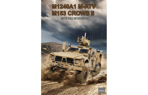 Przejdź do produktu RYE FIELD MODEL 5052 - 1:35 M1240A1 M-ATV M153 CROWS II with full interior kit