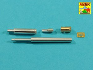 Aber 35L-285 - 1:35 Lufa 90mm M-36 z cylindrycznym hamulcem do amerykanskiego czołgu M47 Patton, z pokrowcem na jarzmo