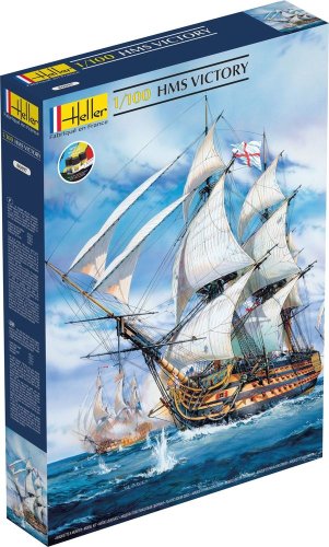 Przejdź do produktu HELLER 58897 - 1:100 HMS Victory - Starter Kit