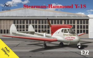 AVIS BX72045 - 1:72 Stearman-Hammond Y-1S