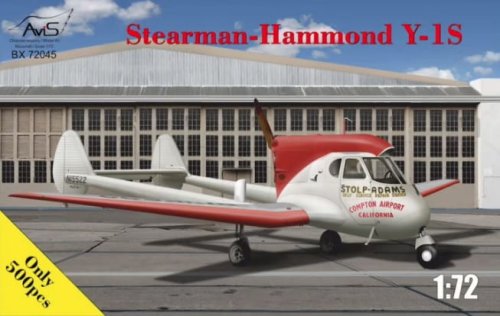 Przejdź do produktu AVIS BX72045 - 1:72 Stearman-Hammond Y-1S