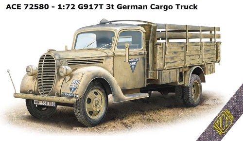 Przejdź do produktu ACE 72580 - 1:72 G917T 3t German Cargo Truck