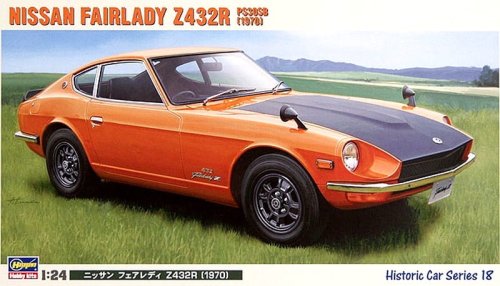 Przejdź do produktu HASEGAWA HC18 21218 - 1:24 Nissan Fairlady Z432R PS30SB 1970