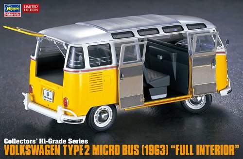 Przejdź do produktu HASEGAWA CH48 51048 - 1:24 Volkswagen Type2 Micro Bus (1963) Full Interior