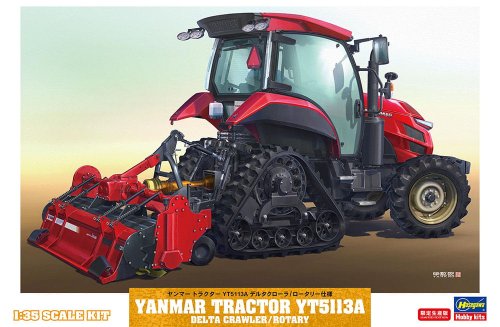 Przejdź do produktu HASEGAWA 66107 - 1:35 Yanmar Tractor YT5113A Delta Crawler/Rotary