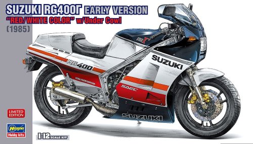 Przejdź do produktu HASEGAWA 21732 - 1:12 Suzuki RG400 Early Version Red/White Color w/Under Cowl