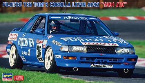 Przejdź do produktu HASEGAWA 20492 - 1:24 Fujitsu Ten Tom's Corolla Levin AE92 1991 JTC